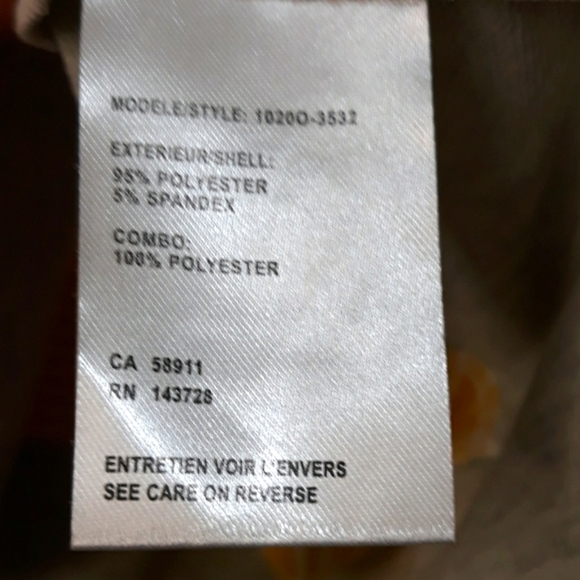 Tribal Striped Long-Sleeve Multicolor Cropped Hoddie Sweatershirt Size small … - Picture 11 of 12